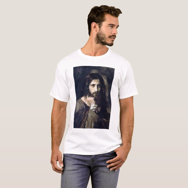T-shirt Christ, Roi des Cieux (Devant entier)