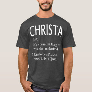 T-shirt Christa Nom Cadeau 6