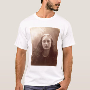 T-shirt Christabel, portrait de mai Prinsep, c.1867 (sépia