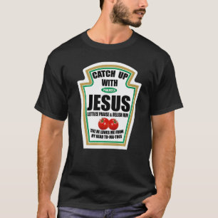 T-shirt Christian Accroche Avec Jésus Psaume 374