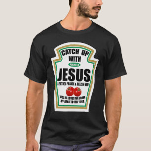 T-shirt Christian Accroche Avec Jésus Psaume 374
