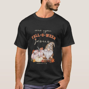 T-shirt Christian automne automne Êtes-vous Falloween Jésu