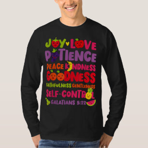 T-shirt Christian Bible Verse Fruit of The Spirit Galatian