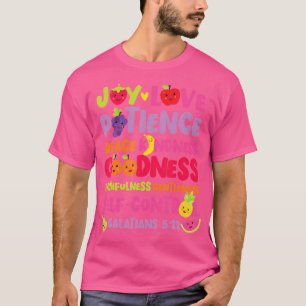 T-shirt Christian Bible Verse Fruit of The Spirit Galatian