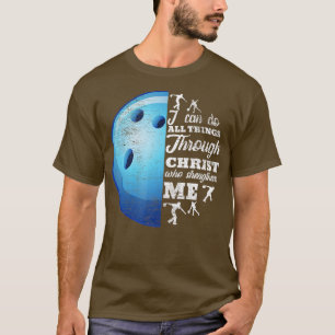 T-shirt Christian Bowling Funny Cadeau d'équipe personnali