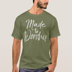 T-shirt Christian Citation de louange Chef de culte Cadeau
