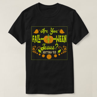 T-shirt Christian Fall Halloween Art Hommes Femmes Foll-o-