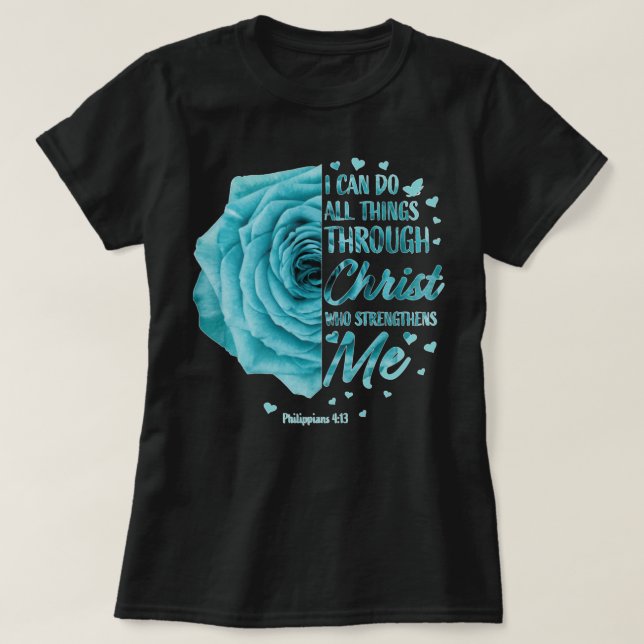 T-shirt Christian Gifts Women Mom Her Religious Bible Vers (Design devant)