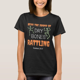 T-shirt Christian Halloween SÈCHE BONNES RATTLING