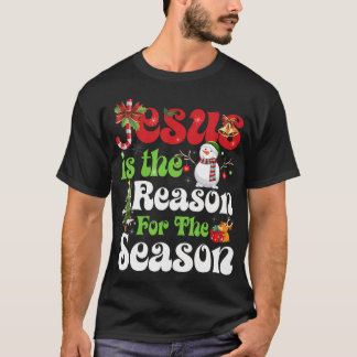 T-shirt Christian Jésus La Raison Noël Stuf Stocker