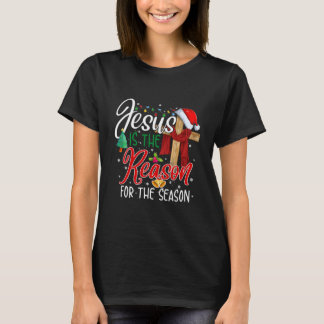 T-shirt Christian Jesus The Reason Christmas Stocking Stuf