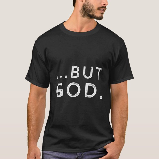 T-shirt Christian Mais Dieu Inspirational John 316 (Devant)