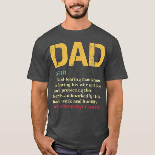 T-shirt Christian Papa Définition Fête des pères DAD Vinta