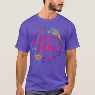 T-shirt Christian Pâques Inspiration Biblique Jésus Lui