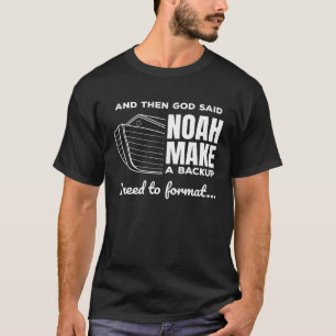 T-shirt Christian Programmer Data Science Coder Jesus Reli
