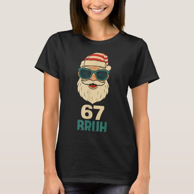 T-shirt Christmas 67 Meme Design Funny Six Seven Hands 6 7 (Devant)