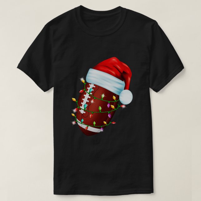 T-shirt Christmas Ball Santa Hat copie (Design devant)