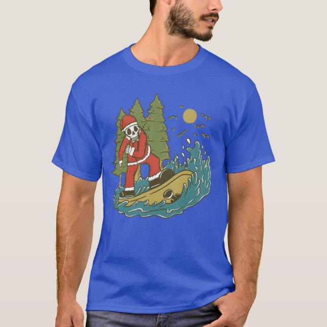 T-shirt CHRISTMAS BEACH boy (Devant)