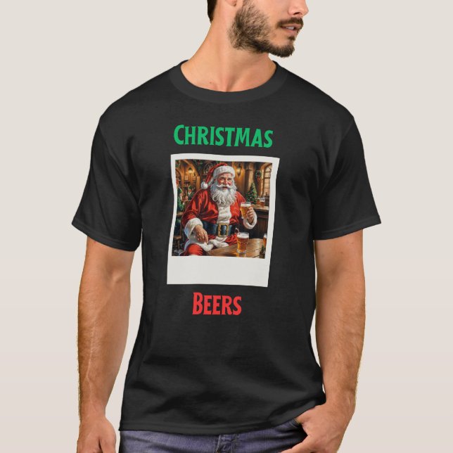 T-shirt Christmas Beers (Devant)