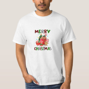 T-shirt Christmas Coffee Biscuit Lover