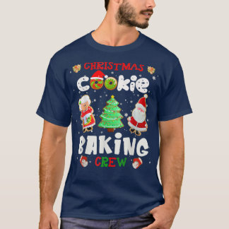 T-shirt Christmas Cookie Baking Crew Xmas Cookie Exchange 