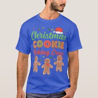 T-shirt Christmas Cookie Baking Équipe de pain d'épice San