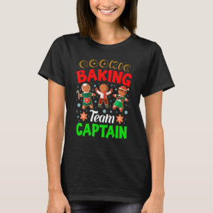 T-shirt Christmas Cookie Baking Team Capitaine Gingerbread