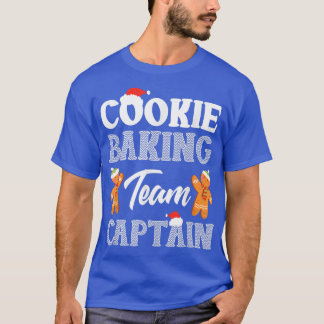 T-shirt Christmas Cookie Baking Team Capitaine Gingerbread