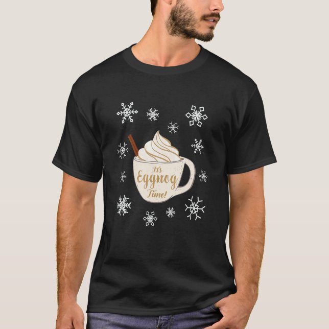 T-shirt Christmas Eggnog (Devant)
