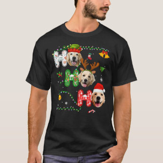 T-shirt Christmas Ho Ho Ho Golden Retriever 351