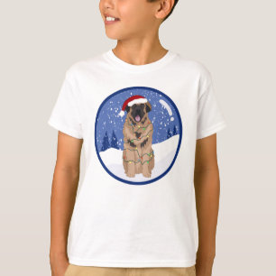 T-shirt Christmas Leonberger