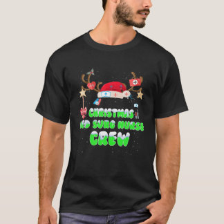 T-shirt Christmas Med Surg Nurse Crew Xmas Nursing Matchin