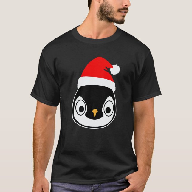 T-shirt Christmas Penguin (Devant)