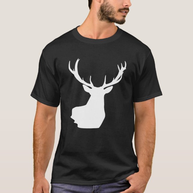 T-shirt Christmas Reindeer Hunter Deer Meat Hunting Reinde (Devant)