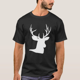 T-shirt Christmas Reindeer Hunter Deer Meat Hunting Reinde