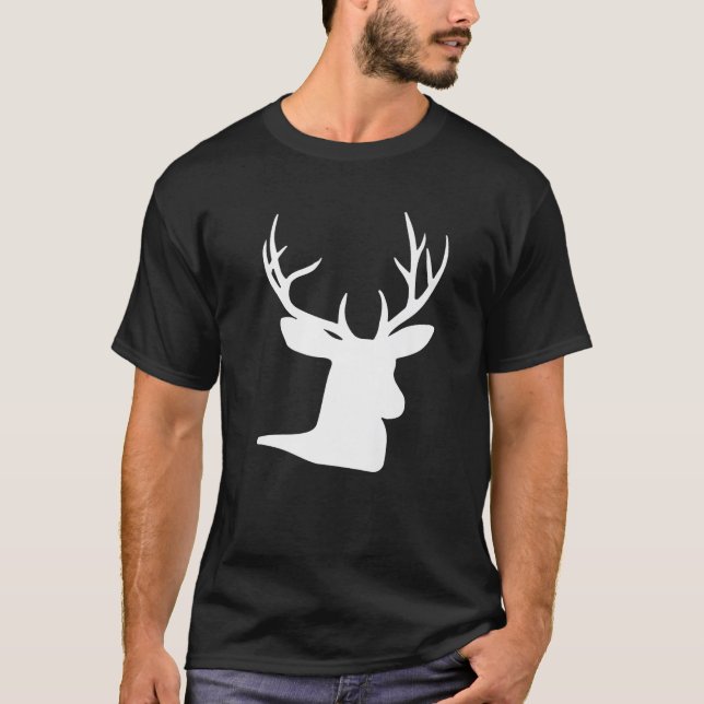 T-shirt Christmas Reindeer Hunter Deer Meat Hunting Reinde (Devant)