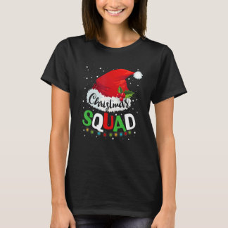 T-shirt Christmas Squad Family Matching Pajamas Xmas