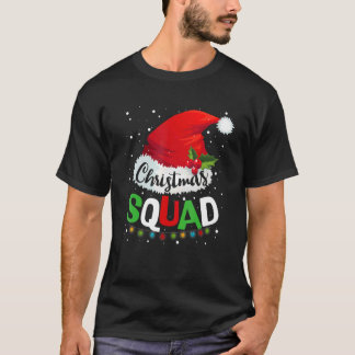 T-shirt Christmas Squad Family Matching Pajamas Xmas