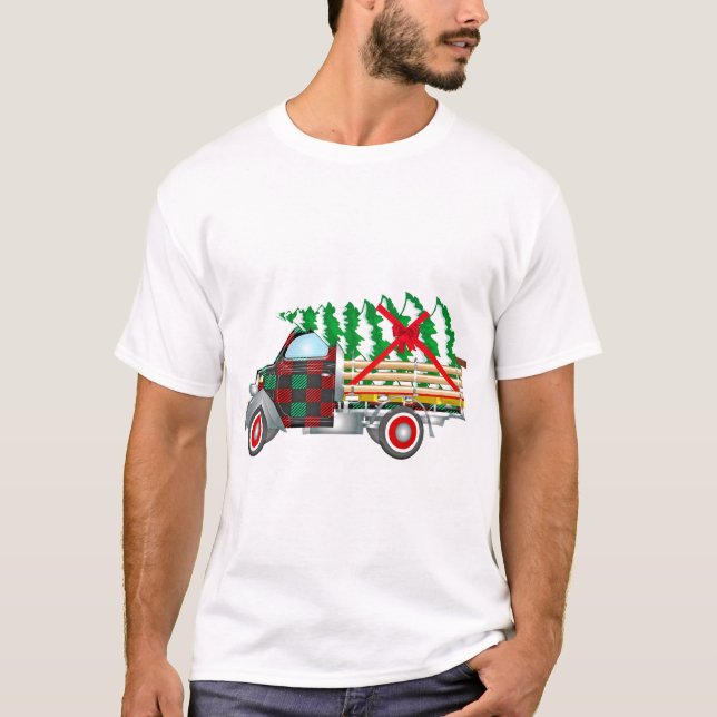 T-shirt Christmas Truck (Devant)