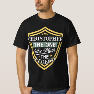 T-shirt Christopher L'Unicité Le Mythe La Légende