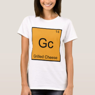 T-shirt Chromatographie gazeuse - symbole drôle grillé