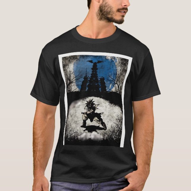 T-shirt Chrono Trigger Art - Le protagoniste silencieux (Devant)
