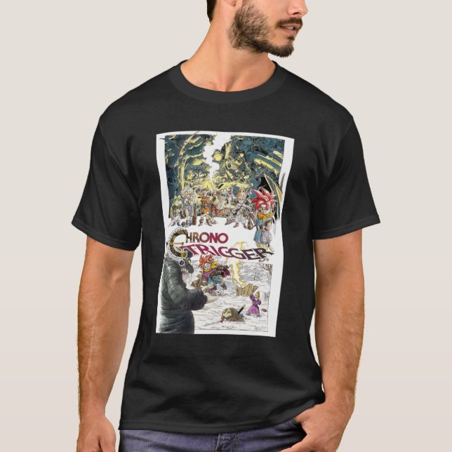 T-shirt Chrono Trigger Montage Classic (Devant)