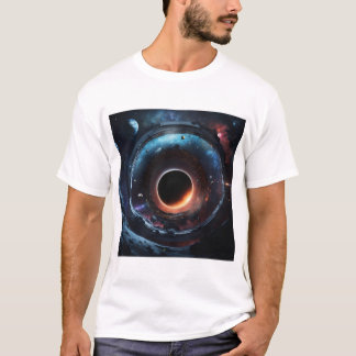 T-shirt "ChronoShift : Ballet gravitationnel dans l'abîme"