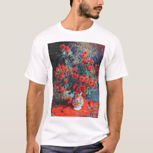 T-shirt Chrysanthème rouge, Monet