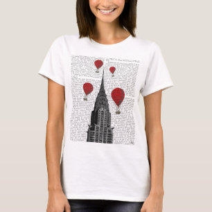 T-shirt Chrysler Building et Red Hot Air Ballots