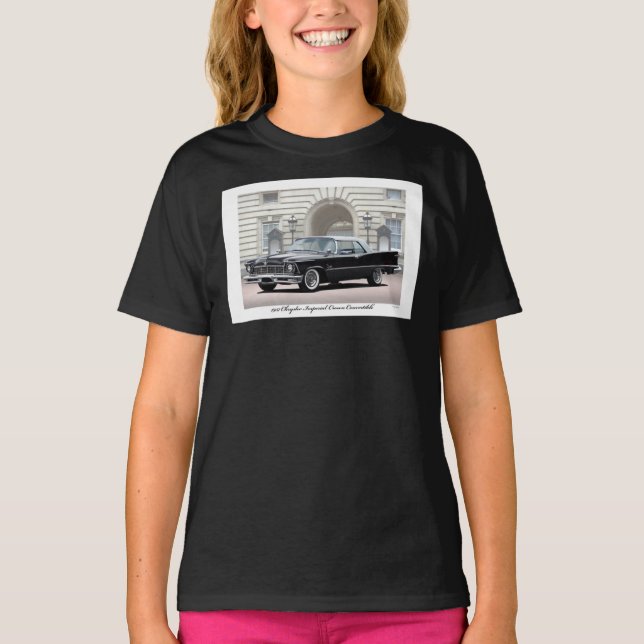 T-shirt Chrysler Imperial Crown Convertible Classic T 1957 (Devant)