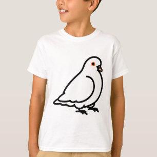 T-shirt Chubby Dove