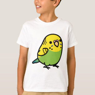 T-shirt Chubby Green Budgie - Femme