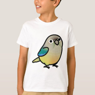 T-shirt Chubby Green Cheek Turquoise Ananas Conure